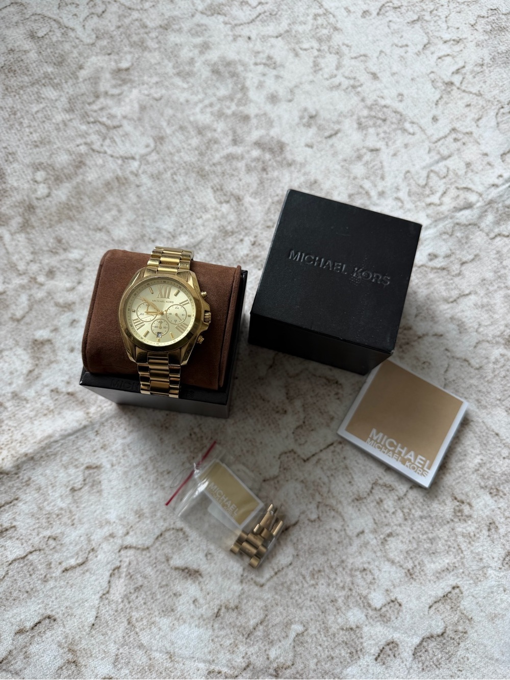 Michael Kors Gold Stainless Steel Bracelet Watch